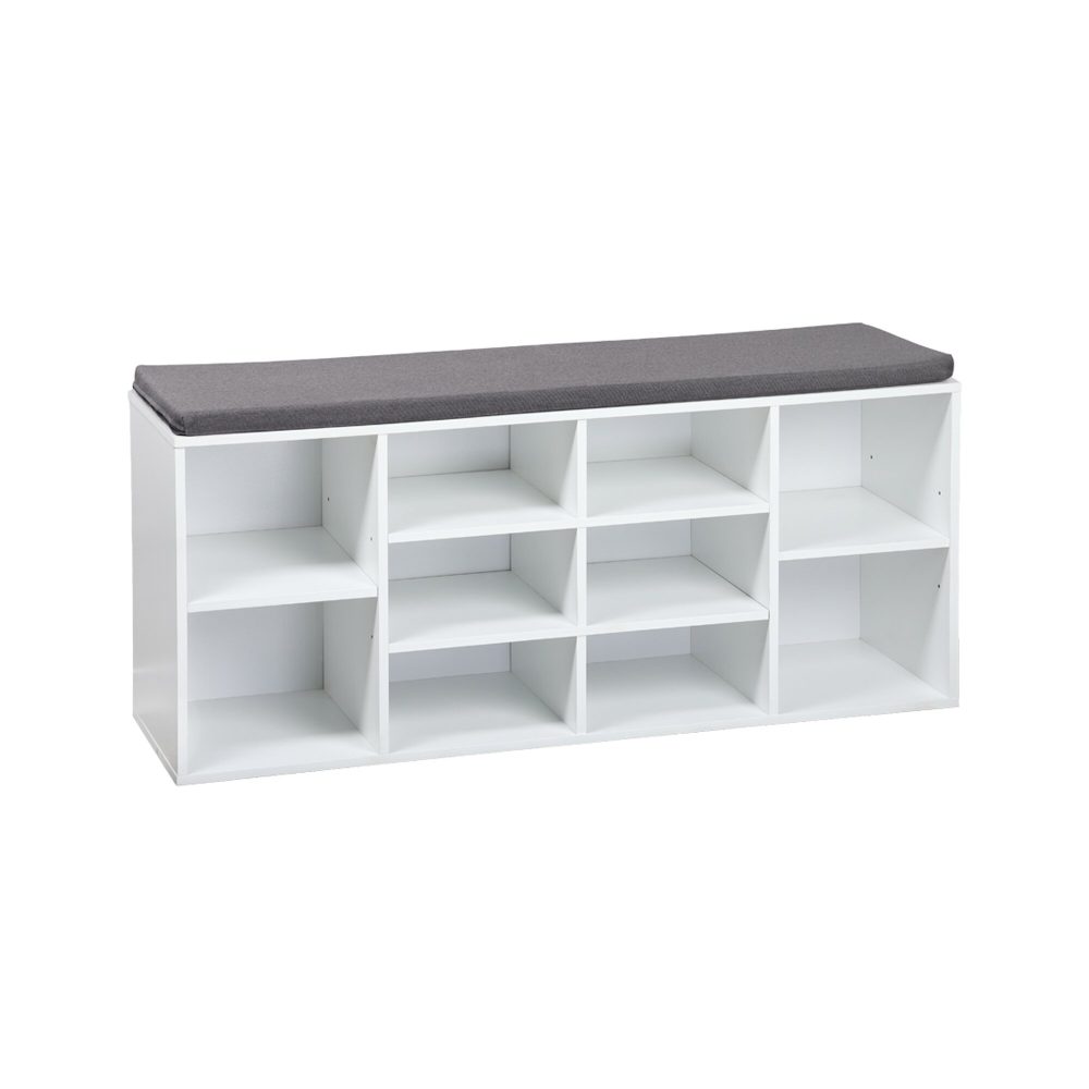 Schuhschrank mit Sitzkissen