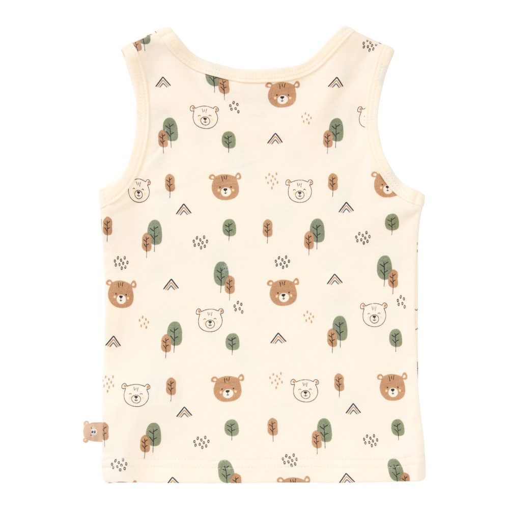 3er-Pack Unterhemden Tiny Forest