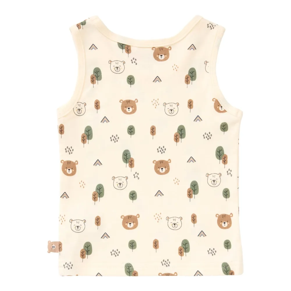 3er-Pack Unterhemden Tiny Forest