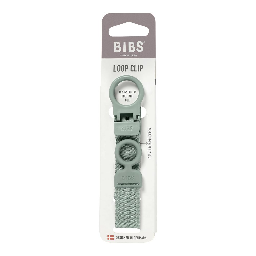 BIBS - Schnullerkette, 0 m, Salbei