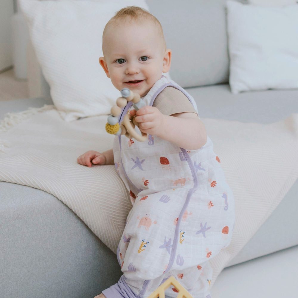 Sommer-Sleepoverall Musselin 0.5 TOG