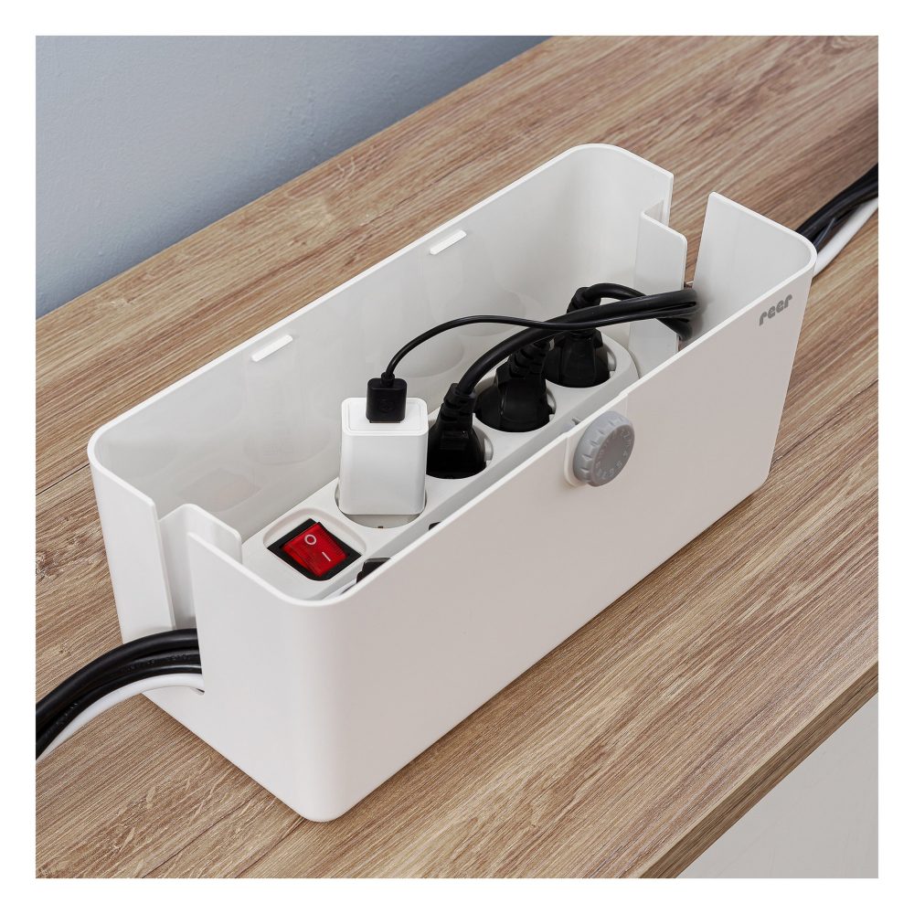 Kabelbox CableGuard weiß