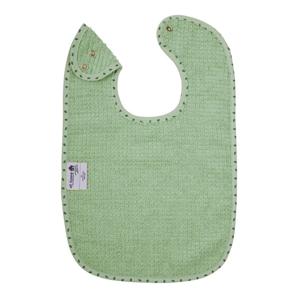 2er-Pack Lätzchen mit Druckknopf 26x40 cm
