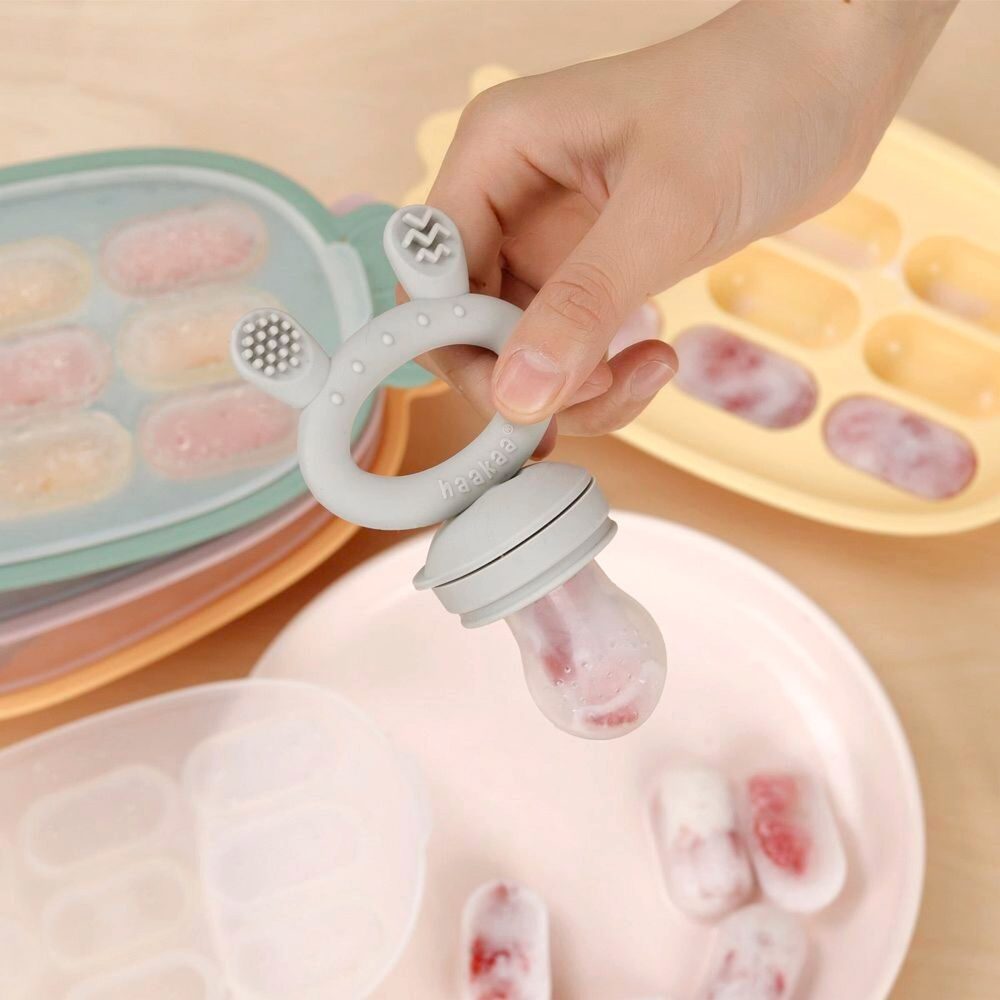 Eiswürfelform für Fruchtsauger