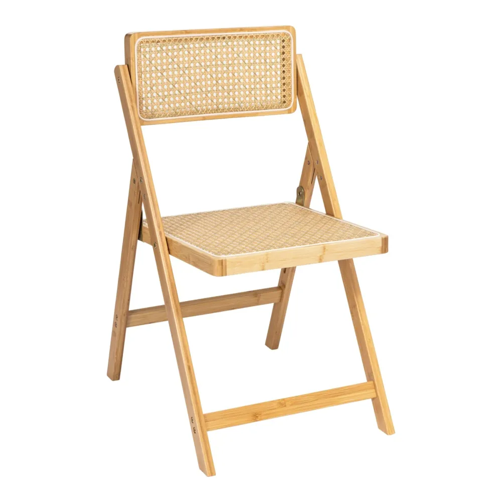 Klappstuhl ?Rattan?