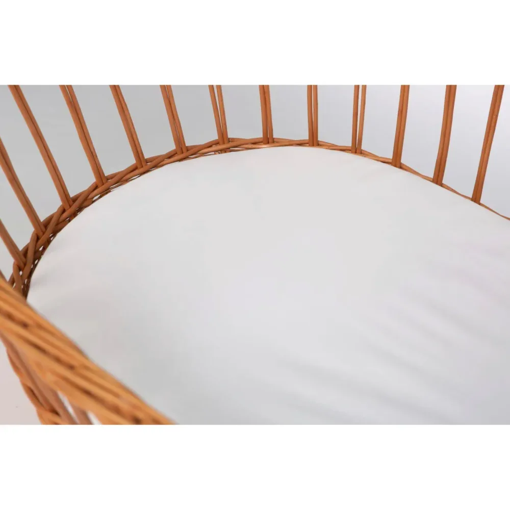 2er-Pack Spannbetttuch oval