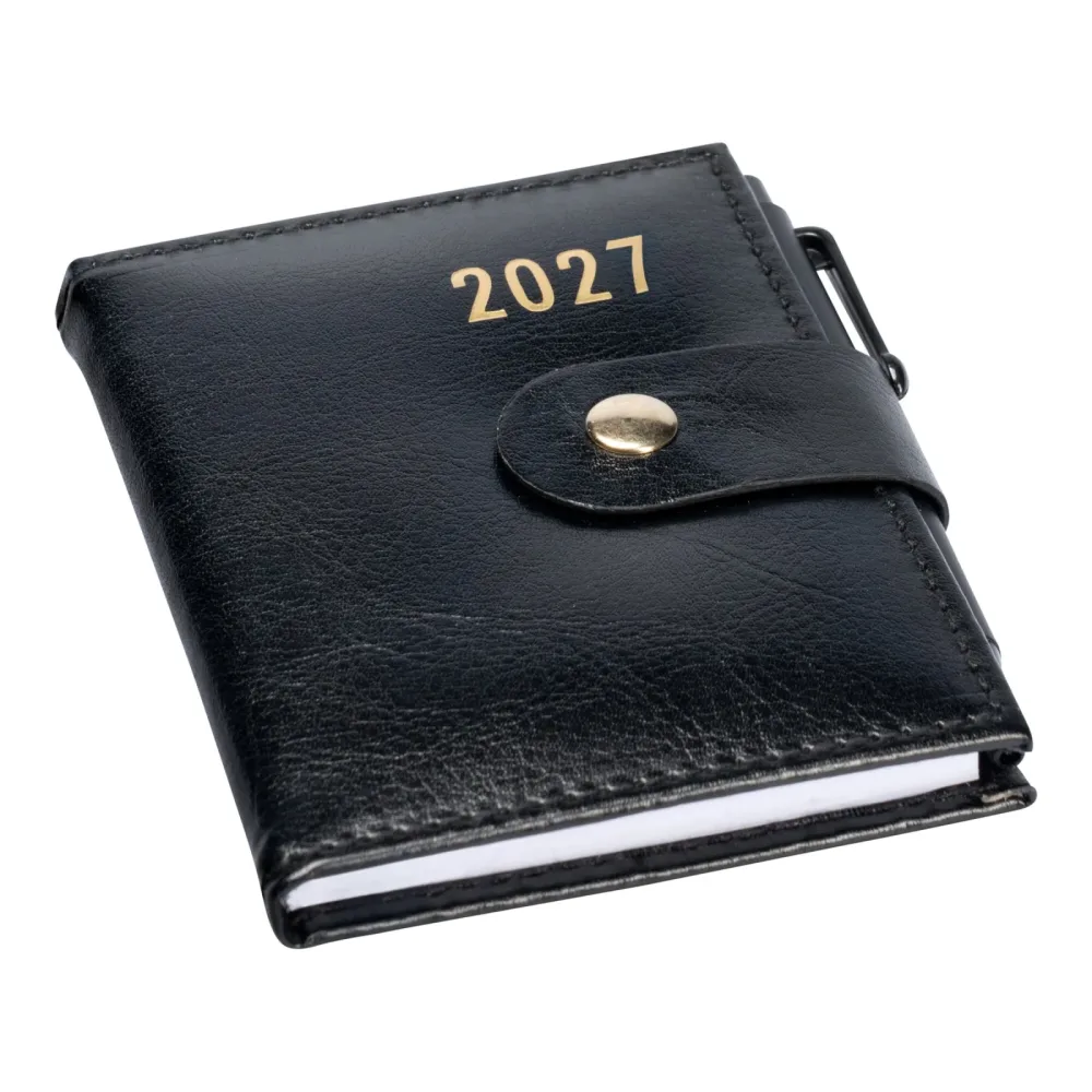 Taschenkalender 2027 mit Stift