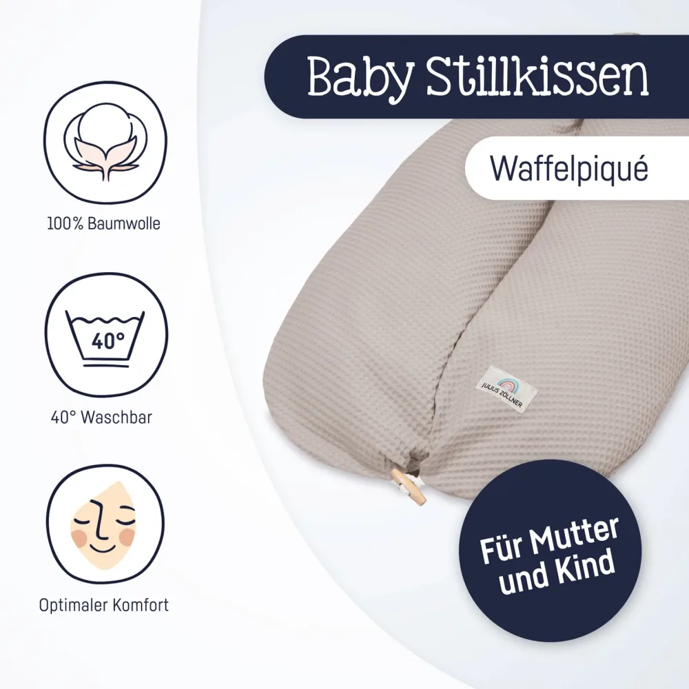 Stillkissen Nappi Waffelpique