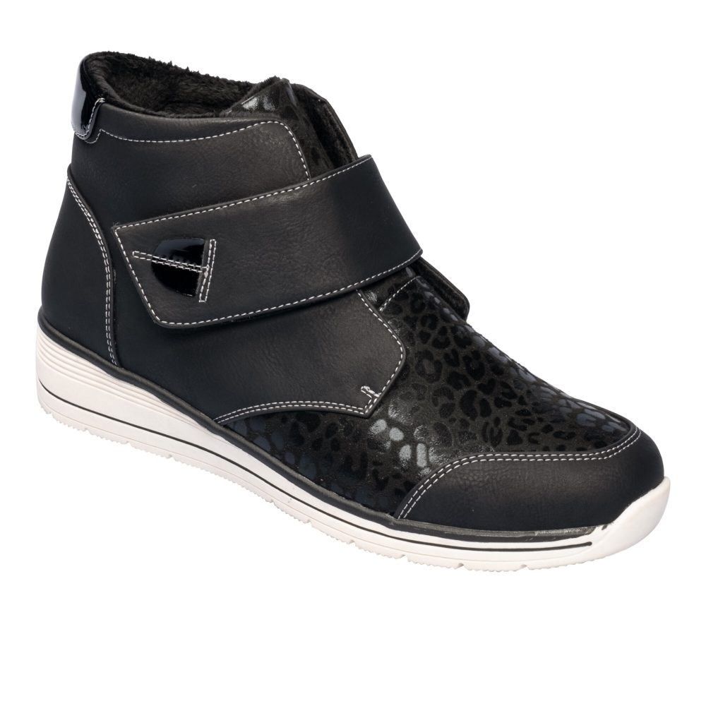 wonderwalk Komfort-Wärmestiefelette ?Leo?, Größe: 40, schwarz