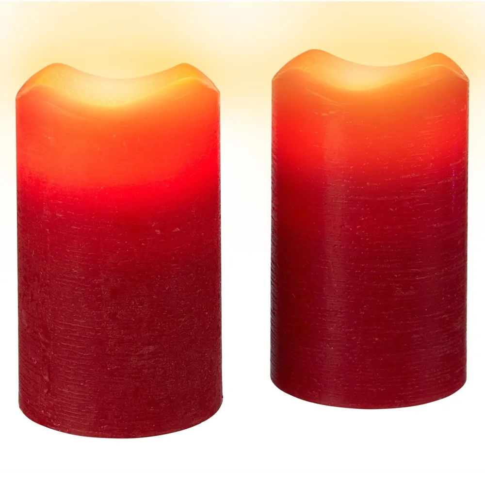 LED-Echtwachskerzen 