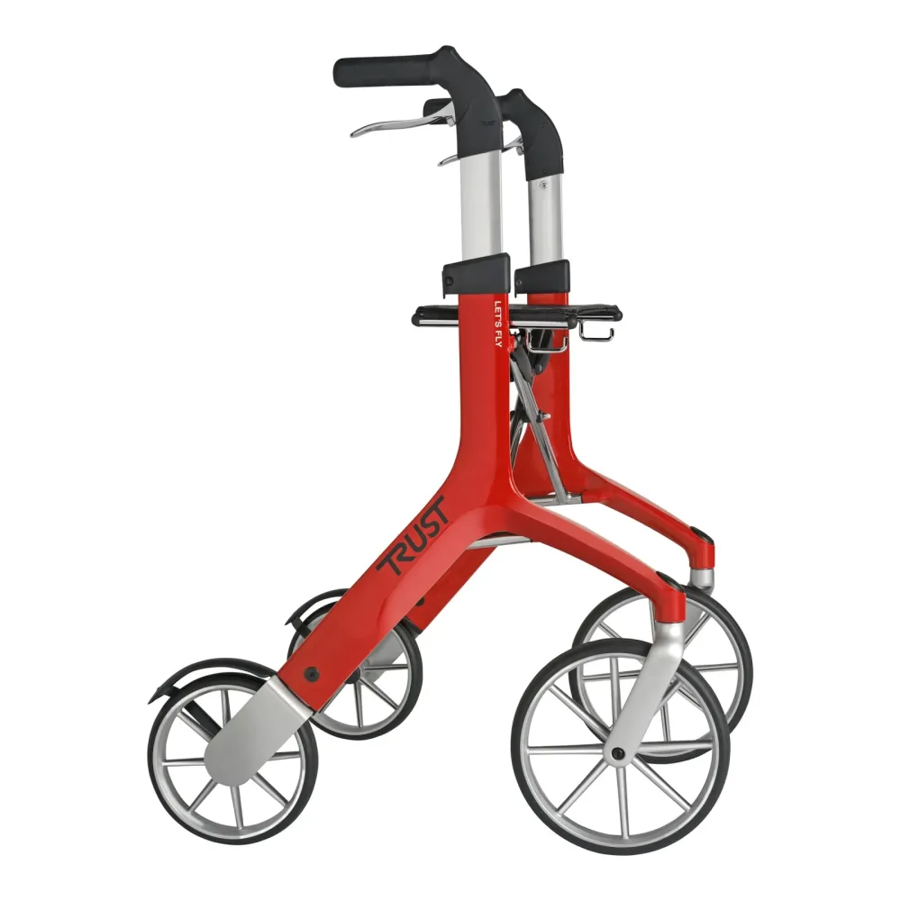 Rollator Let's Fly mit Sitz