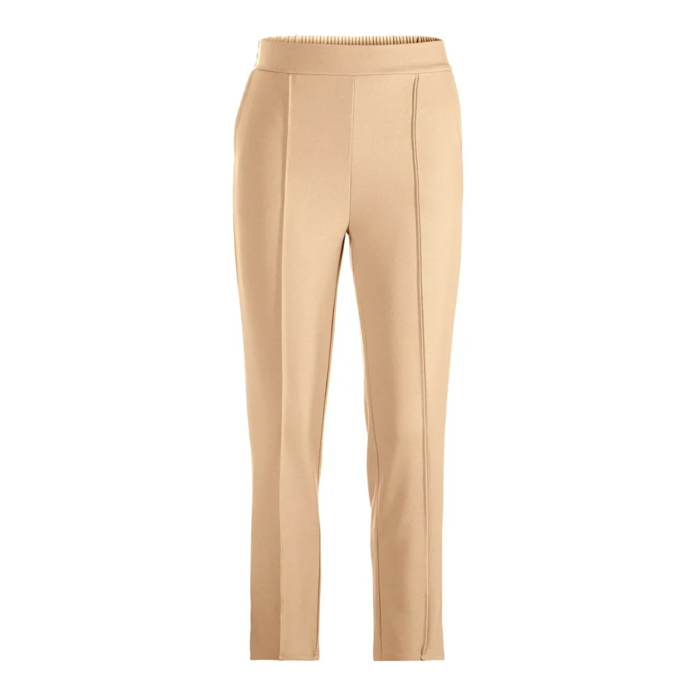 Bequem-Schlupfhose 7/8 ?Elegant?, Größe: XL, beige
