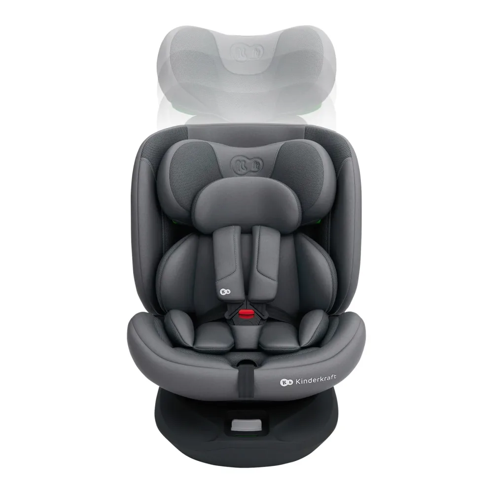 Kinderkraft Kindersitz I-GROW 2 PLUS grey