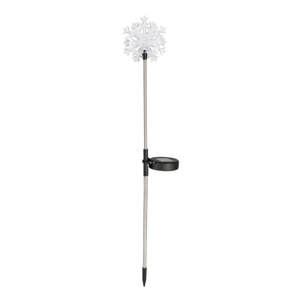 Solar-Gartenstecker ?Schneeflocke?
