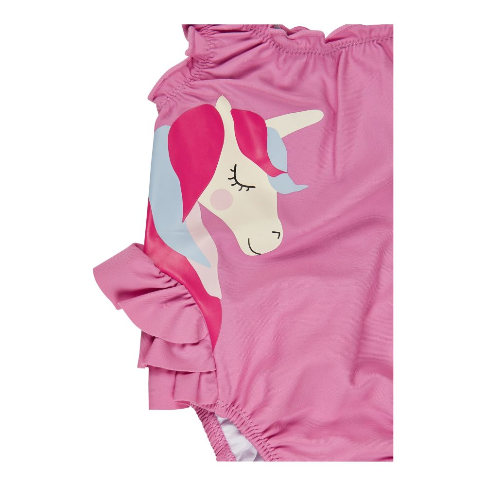 Badeanzug mit UV-Schutz Einhorn