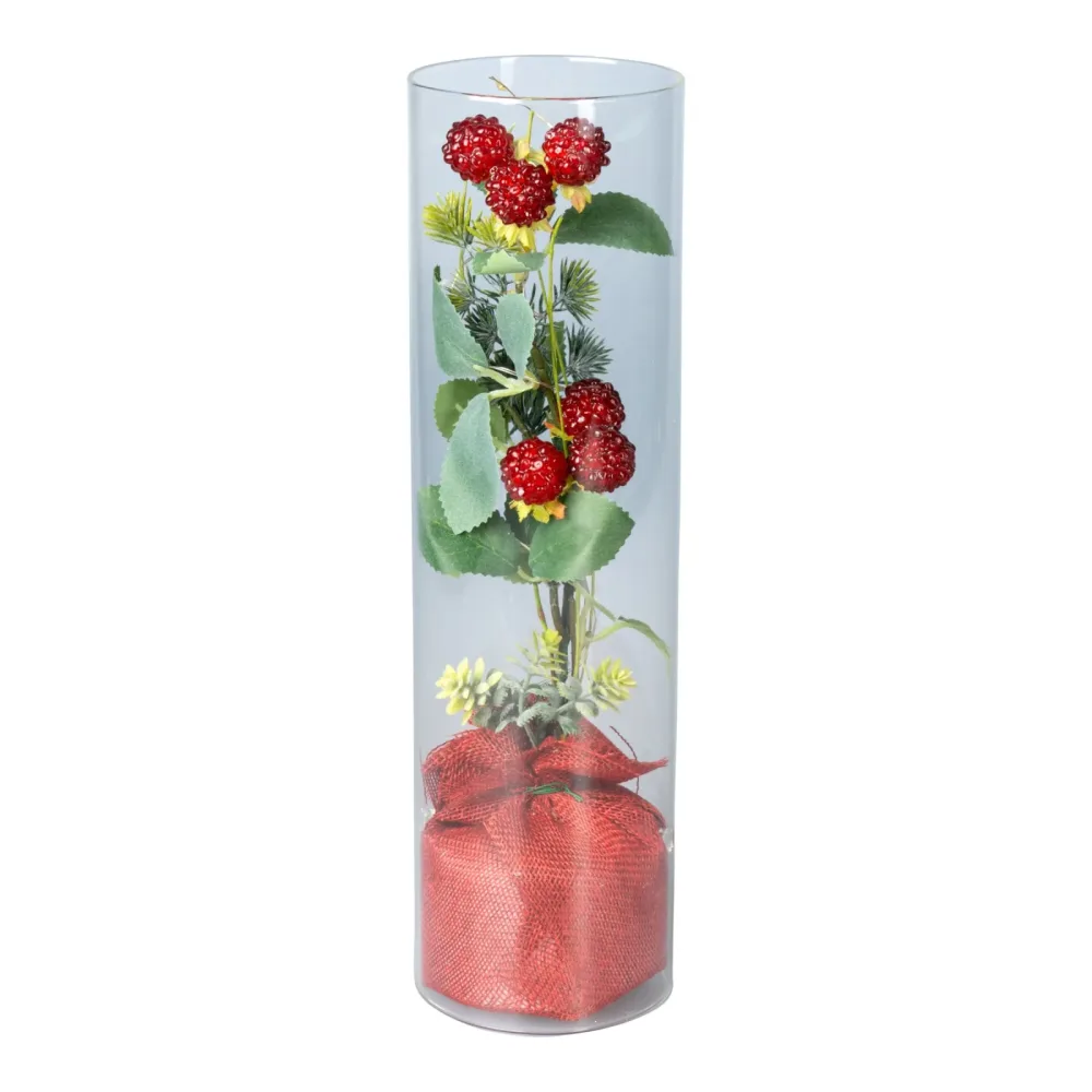 LED-Deko ?Beeren im Glas?