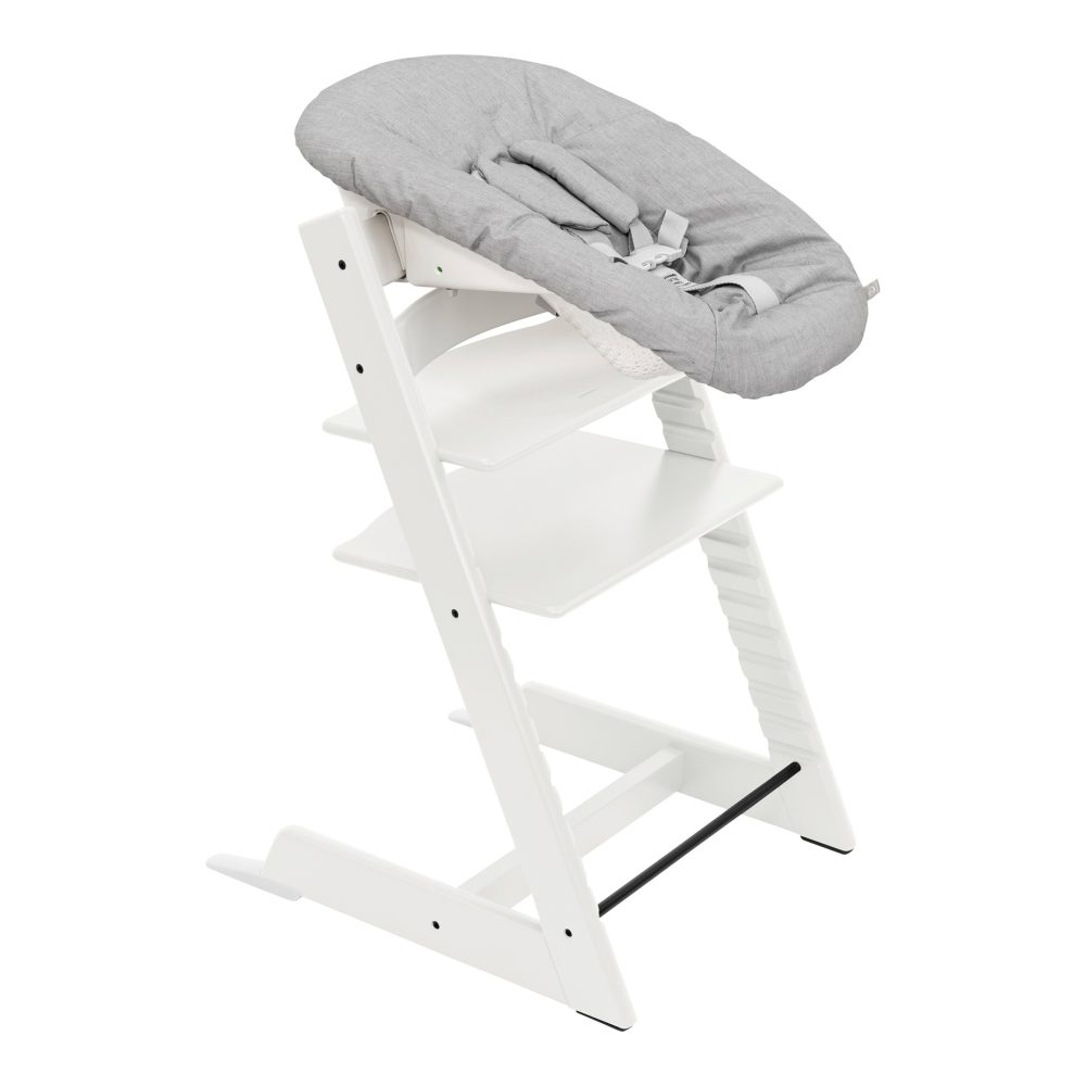 Bundle Treppenhochstuhl inkl. Newbornset Light Grey & Babyset