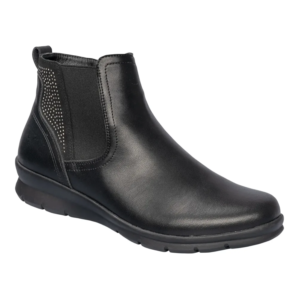 wonderwalk Wärmestiefelette Obermaterial Leder 