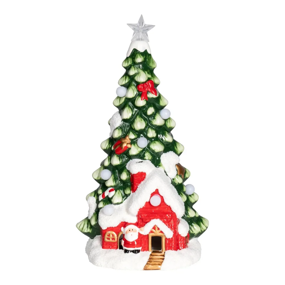 LED-Keramikfigur ?Tannenbaum?