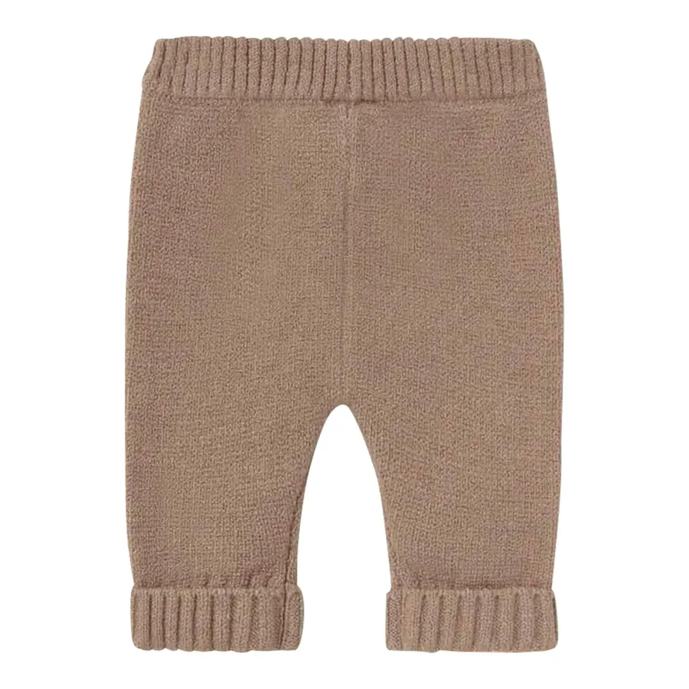 3-tlg. Set Strickjacke, Shirt langarm und Strickhose Hund Ringel