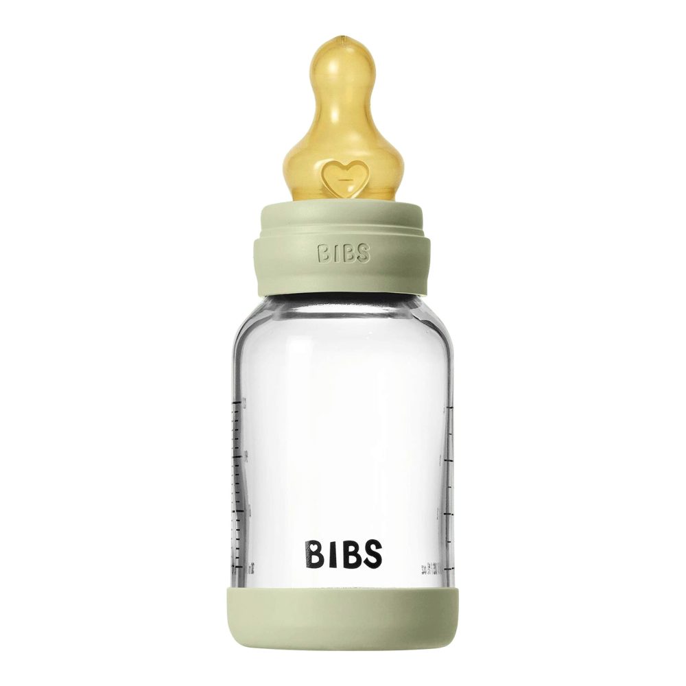 Babyflasche aus Glas, 120 ml, ab 0M