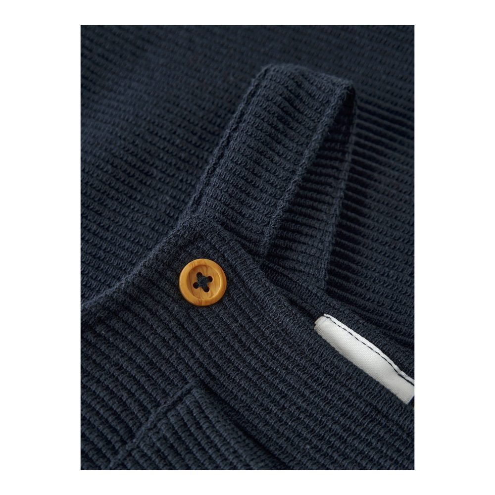 Sweat-Latzhose Struktur