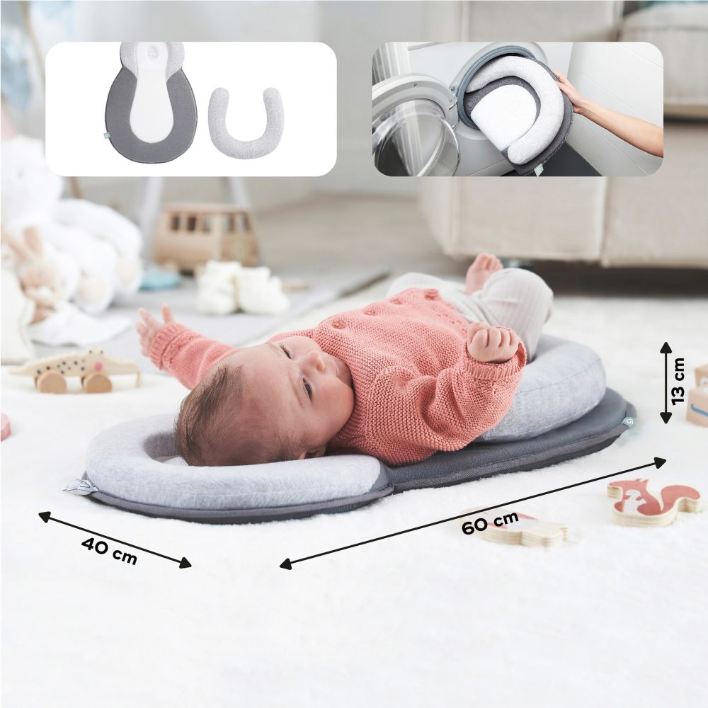 BABYMOOV Ganzkörper-Babystütze Cosydream grau meliert