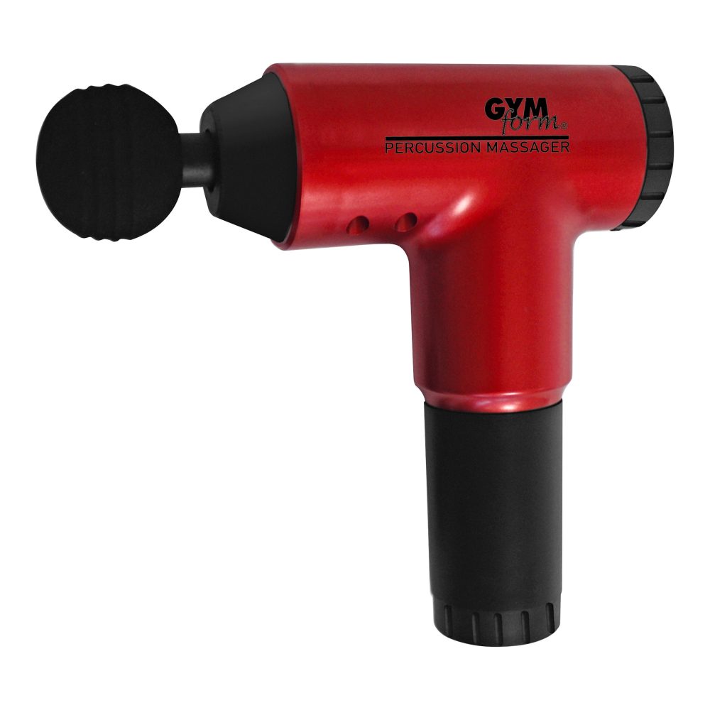GYMFORM - Percussion Massager - Massagepistole, Schwarz, One Size
