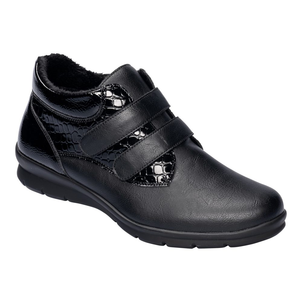 wonderwalk Klett-Stiefelette ?Helga?, Größe: 37, schwarz