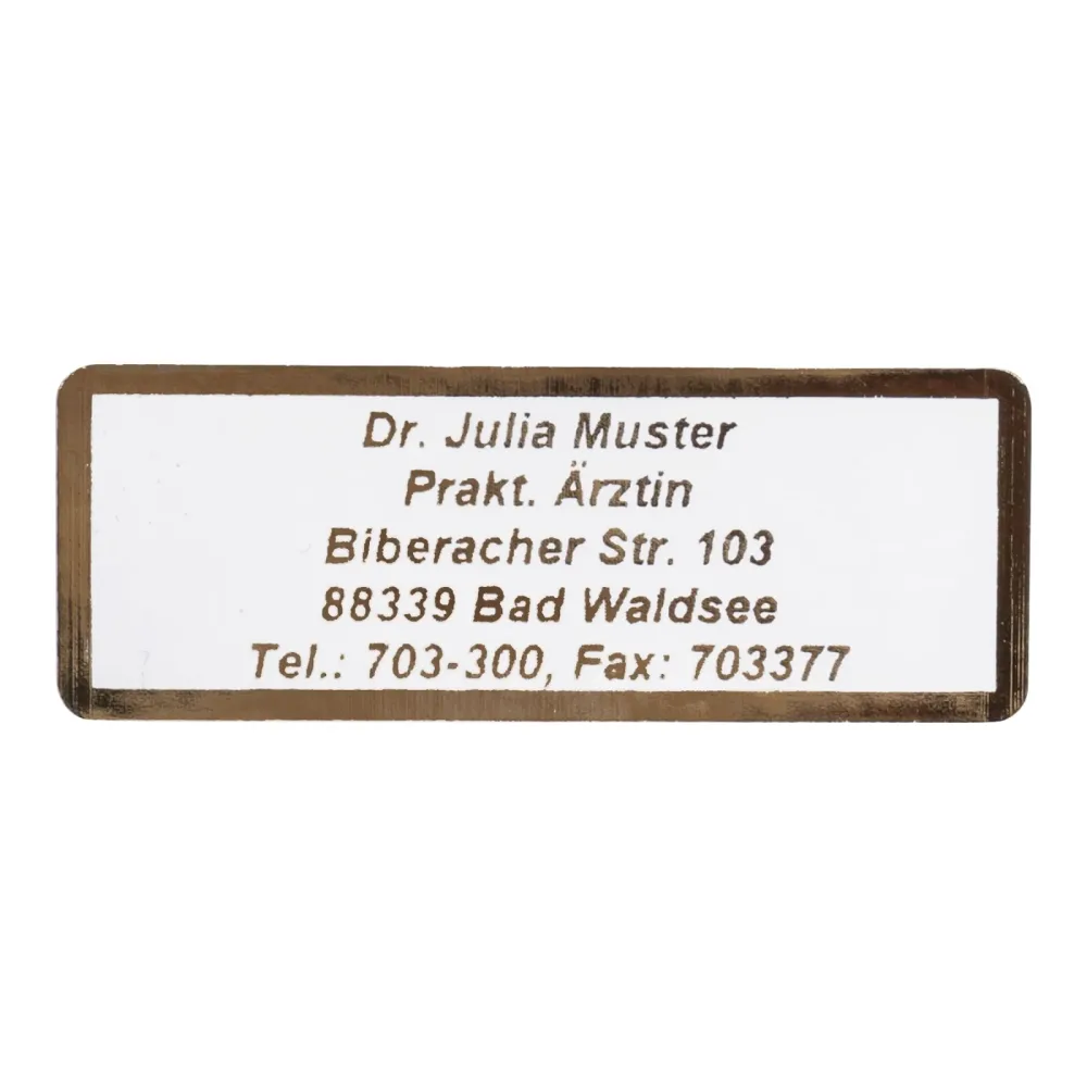 Namensaufkleber 