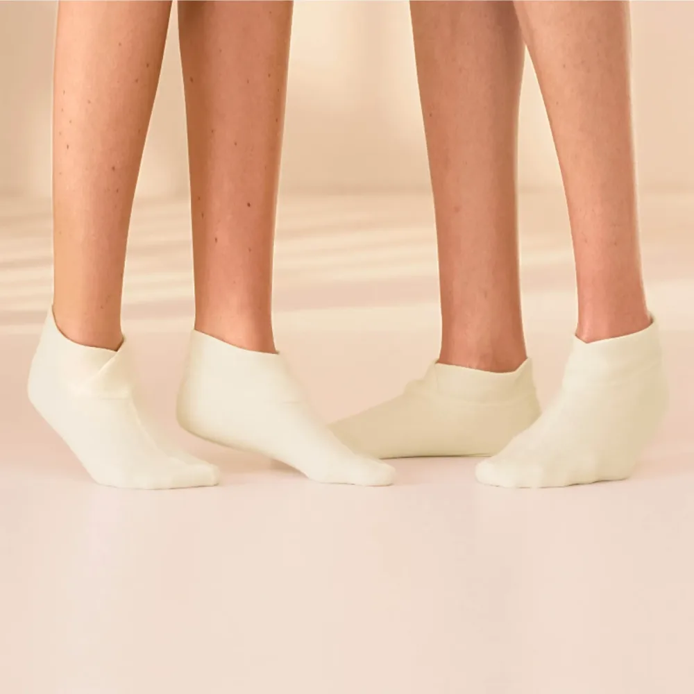 Angora-Kuschelsocken, Größe: XXL, beige
