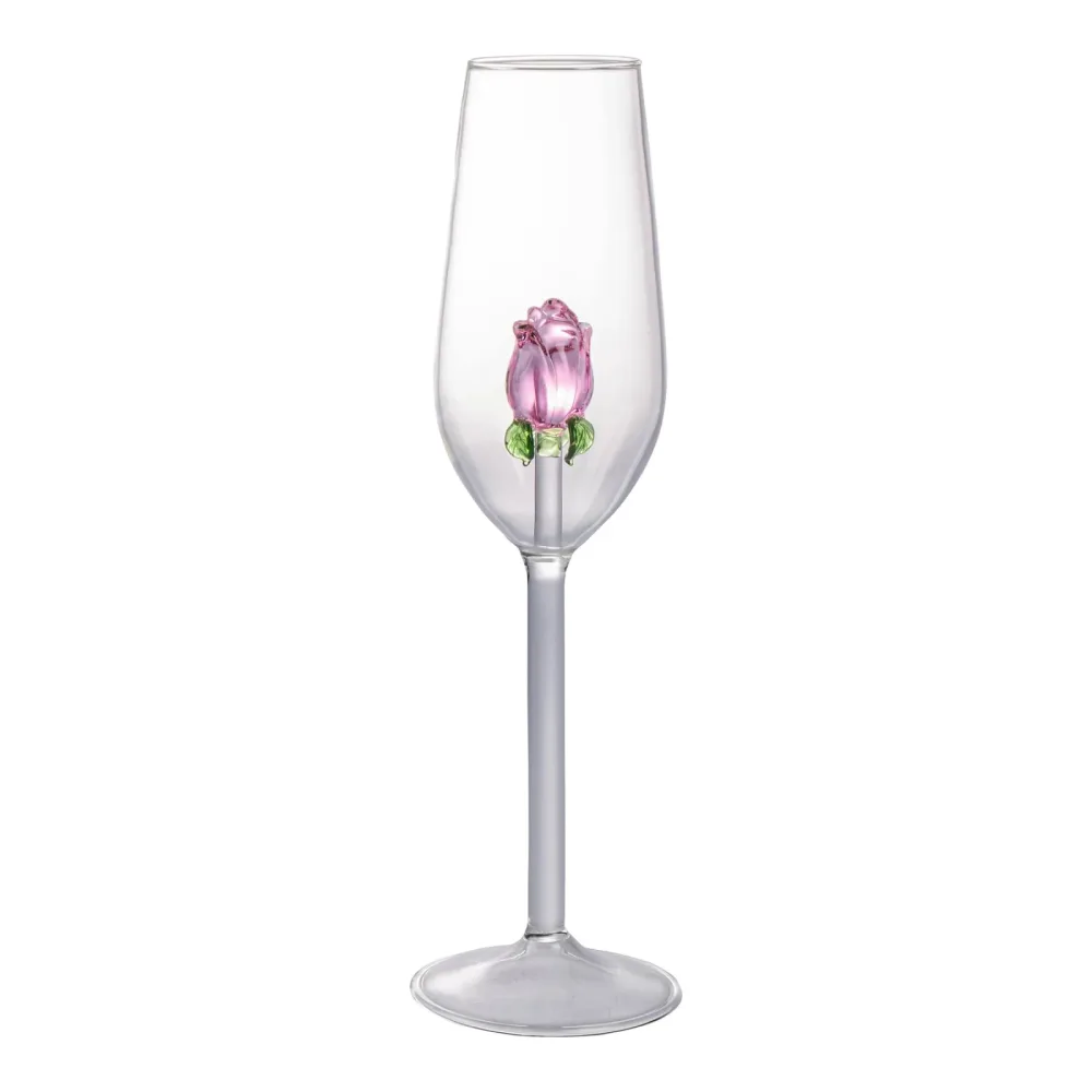 Sektglas ?Rose?