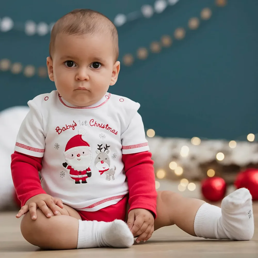 Body langarm Weihnachten