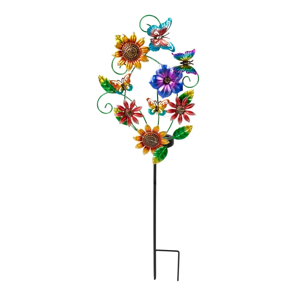 Solar-LED-Gartenstecker ?Schmetterlingswelt?