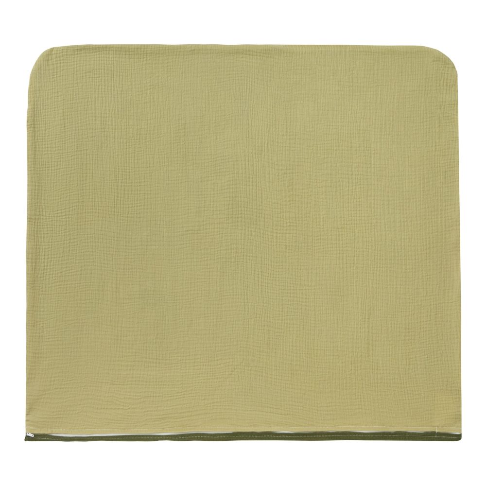 Wende-Bezug Wickelauflage Musselin 85x75 cm