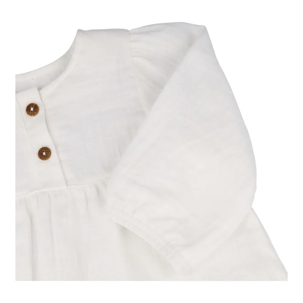 Musselin-Shirt langarm