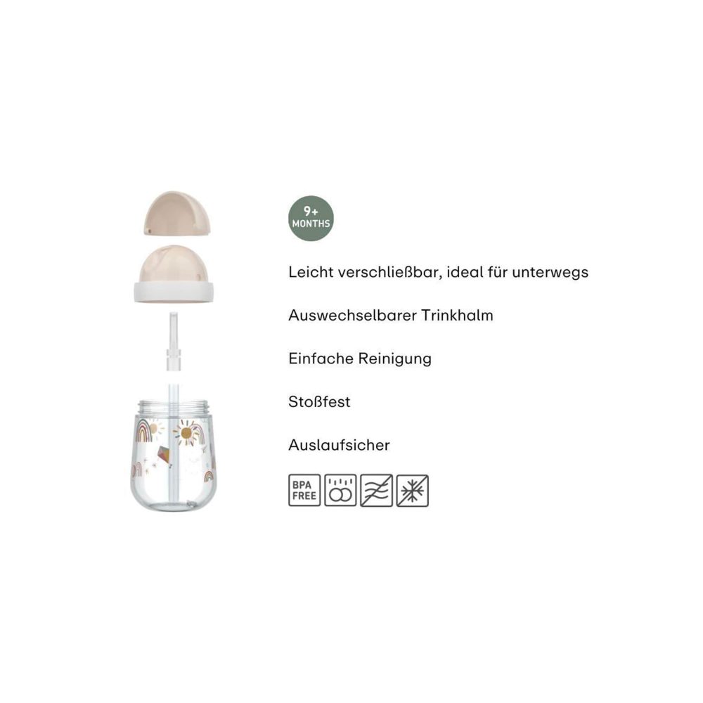 Mepal X Little Dutch Strohhalmbecher 300ml