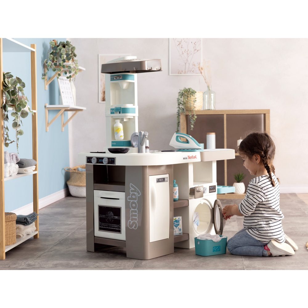 Kinderküche Tefal Studio mit Waschmaschine