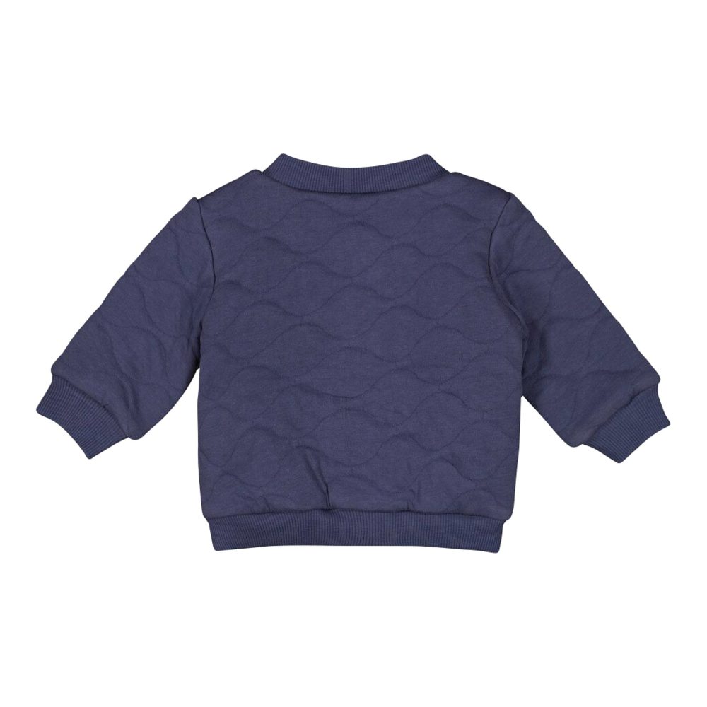 Wende-Collegejacke Fische gequiltet