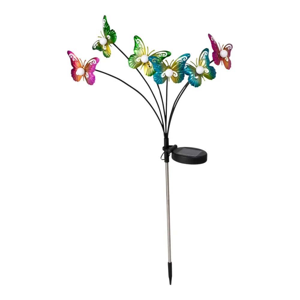 Solar-LED-Gartenstecker ?Schmetterling?