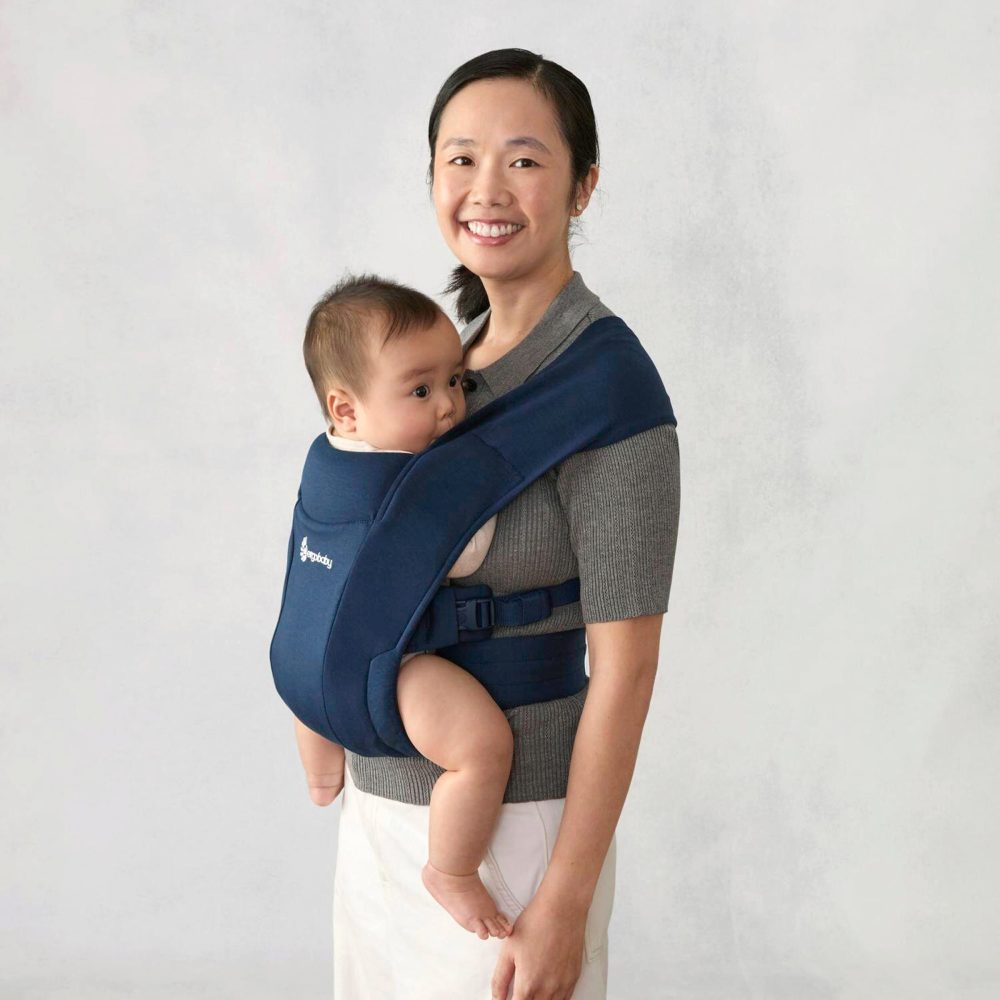 Babytrage Embrace, 2 Tragepositionen