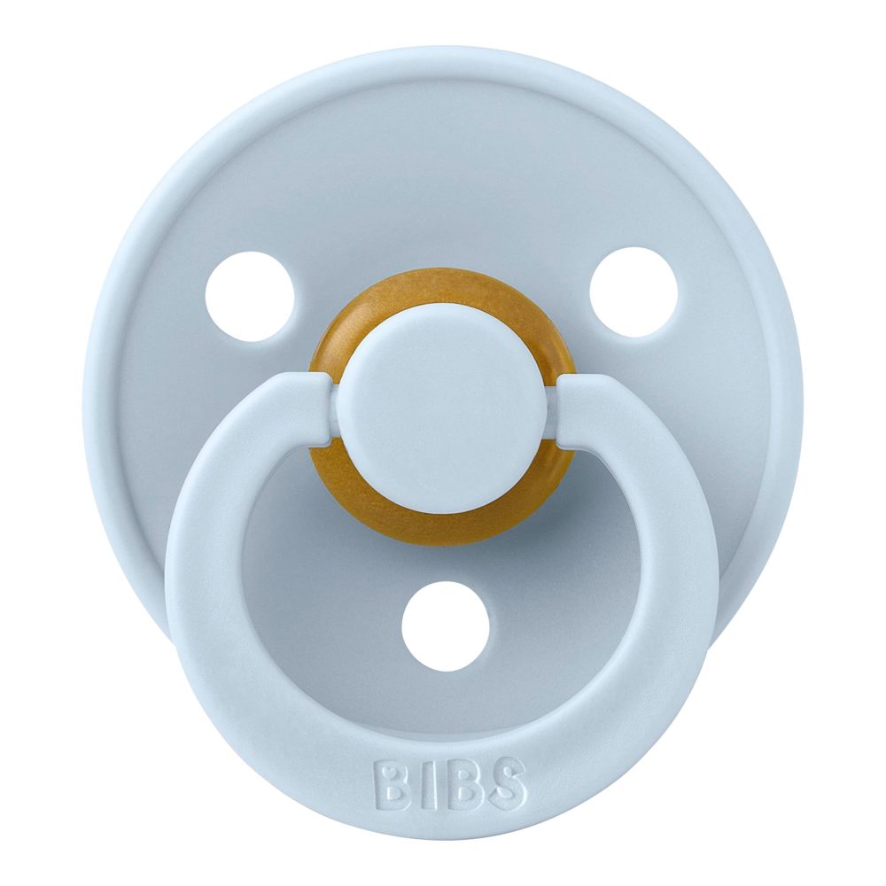 BIBS Schnuller Colour Sky Blue / Baby Blue 0-6 Monate, 2 Stk.