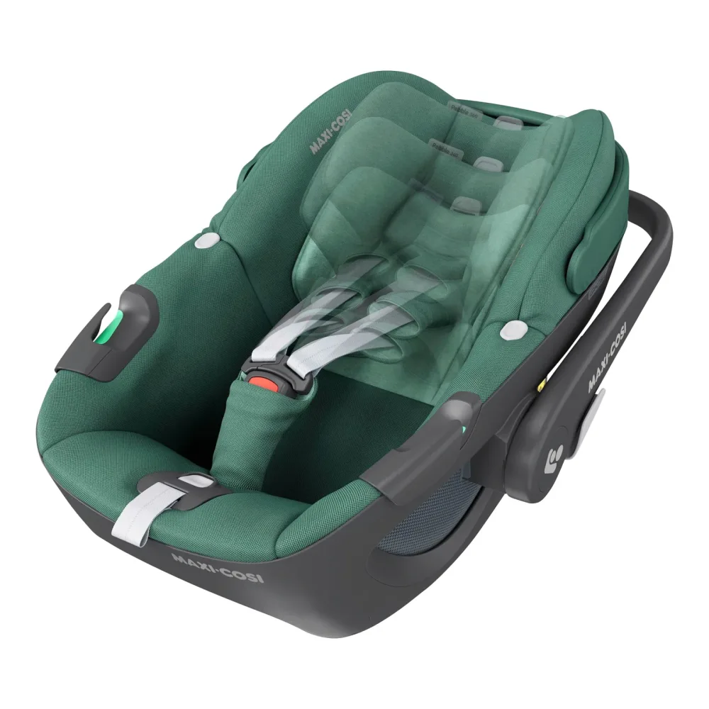 Maxi-Cosi Babyschale Pebble 360 inkl. Isofix-Basis FamilyFix 360 gruen unisex
