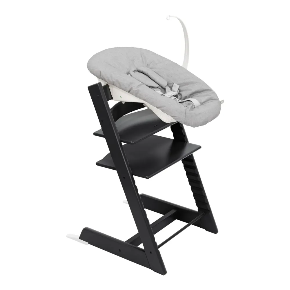 Bundle Treppenhochstuhl inkl. Newbornset Light Grey & Babyset
