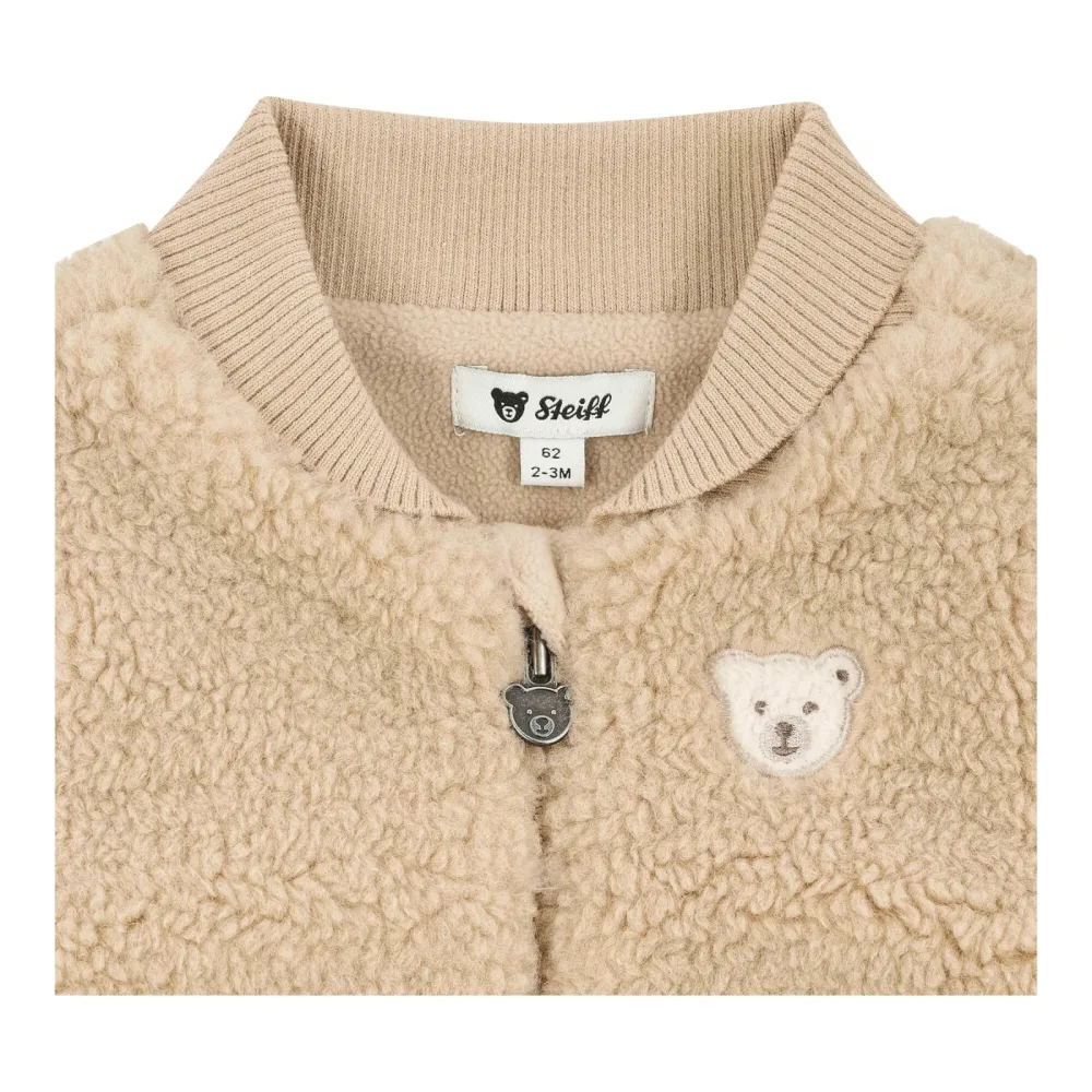 Plüschjacke Bär