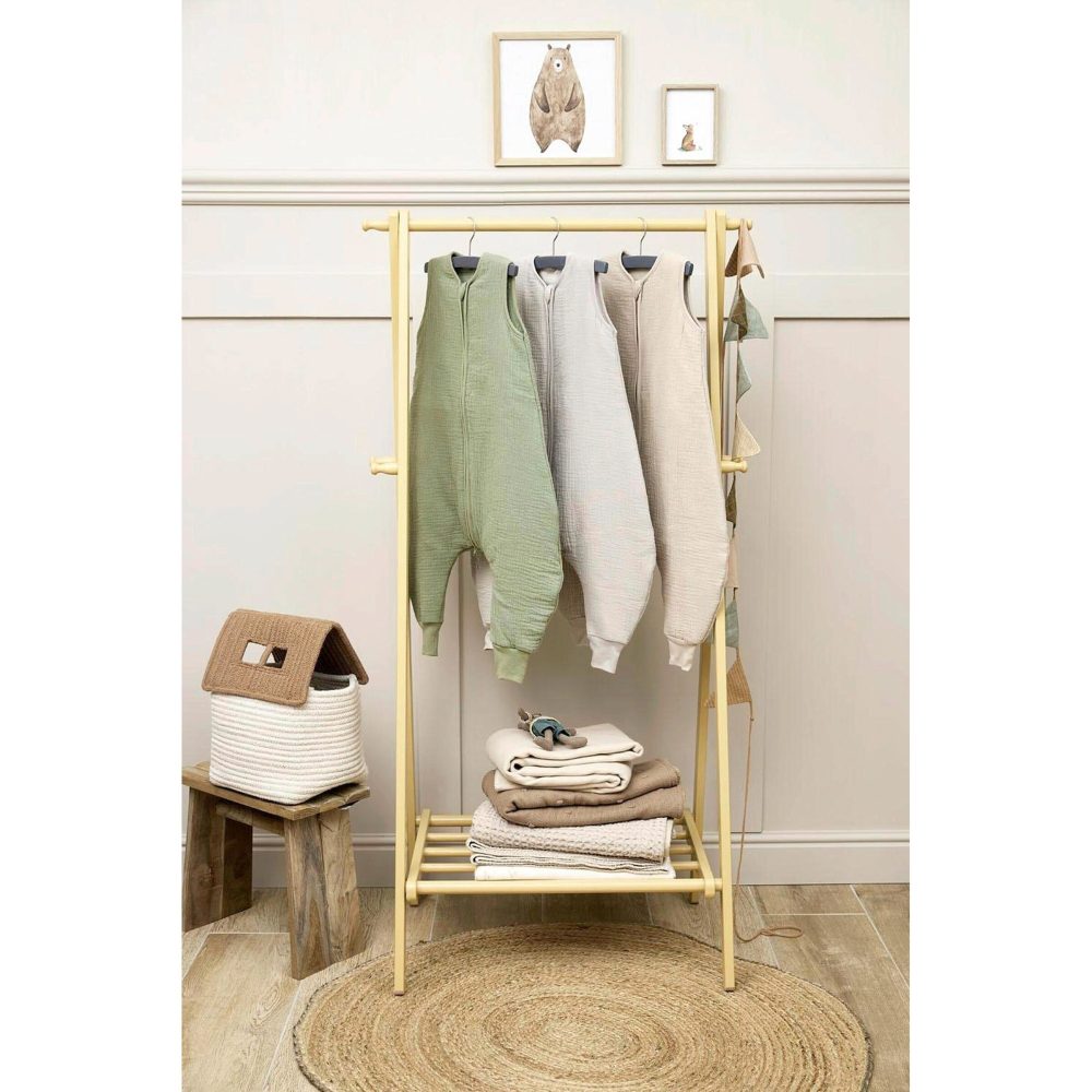 Ganzjahres-Sleepoverall Musselin pre-washed 2.0 TOG