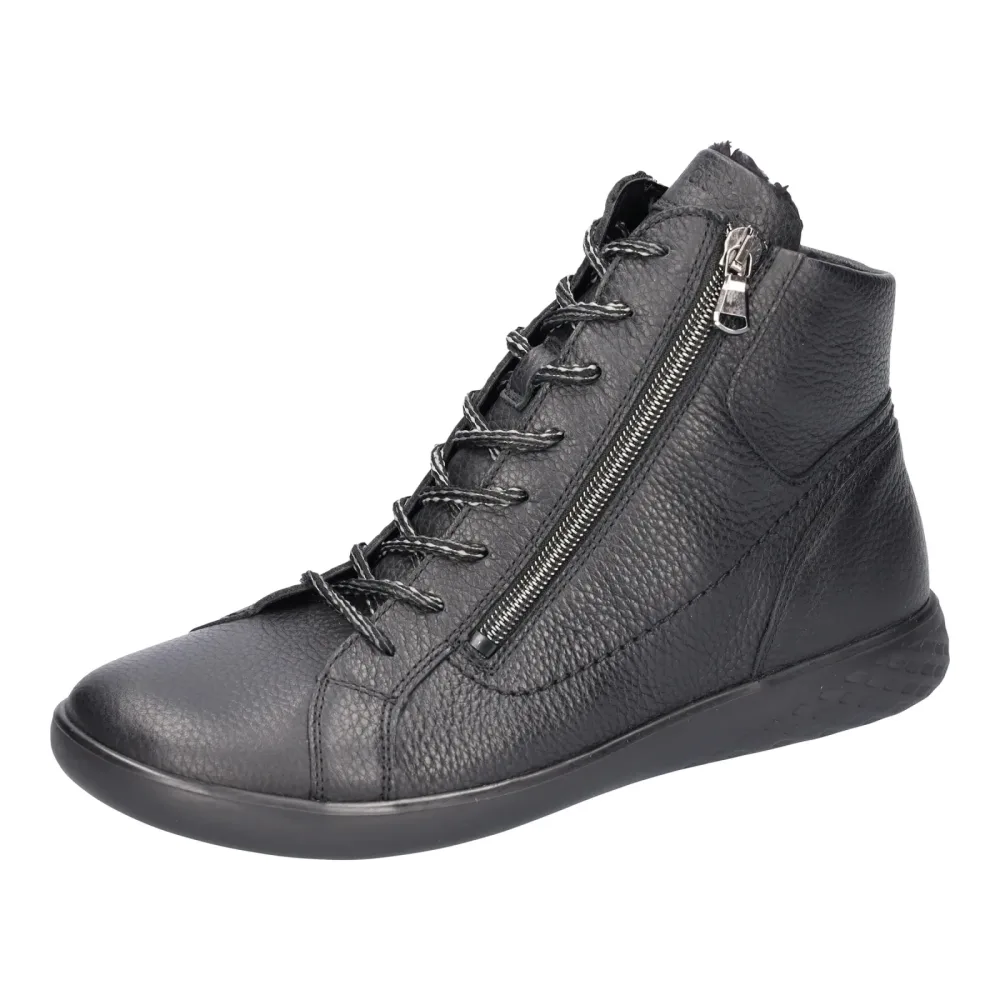 Leder Stiefelette Cloé Hoxy, Größe: 37