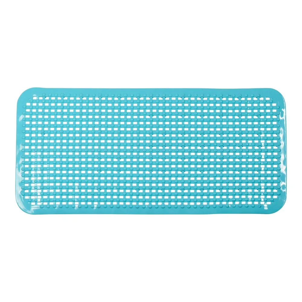 Badematte, blau