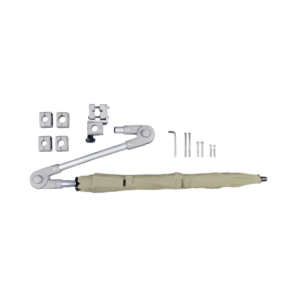 Rollatorschirm, beige