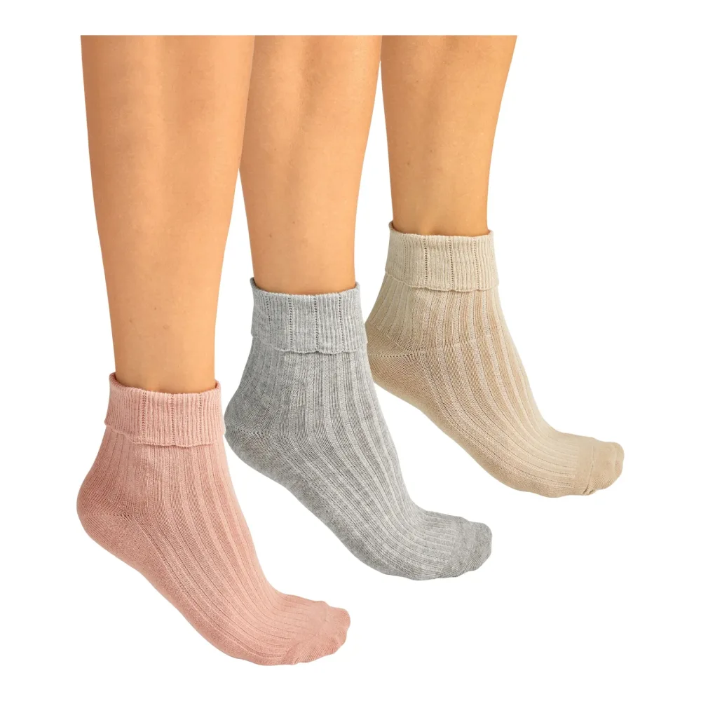 wonderwalk Komfort-Umschlagsocken, 3 Paar